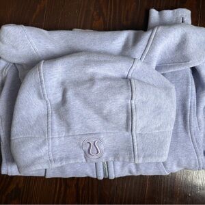 Lululemon Light Periwinkle Scuba Full Zip Hoodie